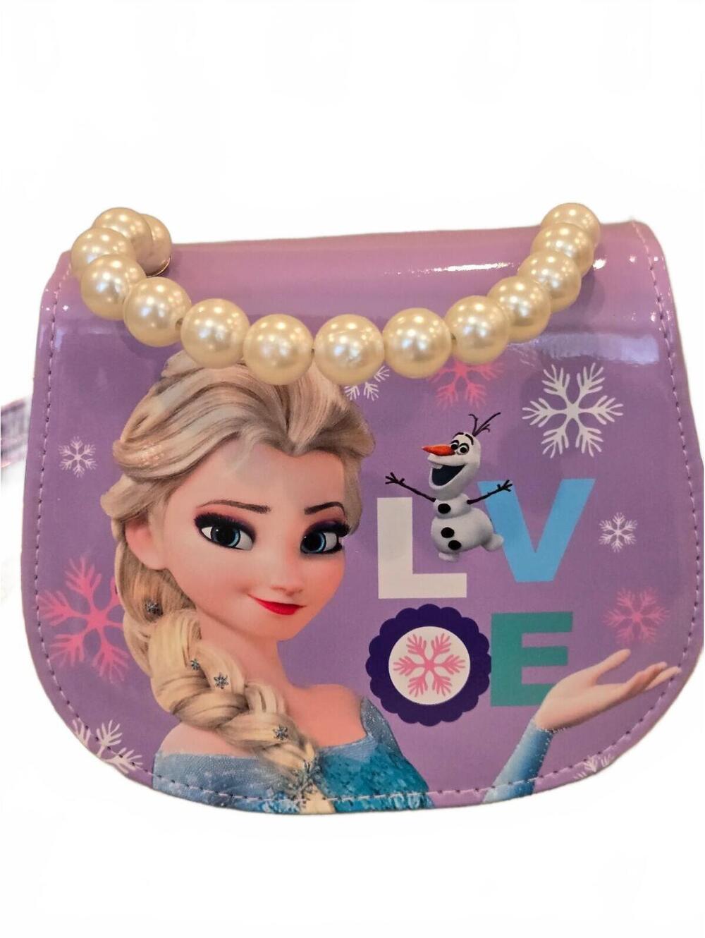 Disney Frozen Elsa purple crossbody purse